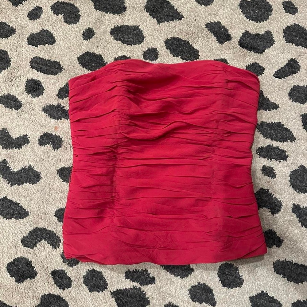 Vintage Silk Tube Top